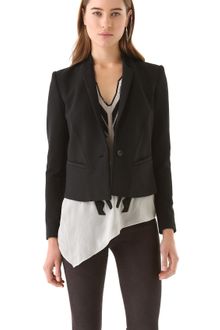 Helmut Lang Boxy Suiting Jacket - Lyst