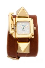 La Mer Collections Cairo Pyramid Wrap Watch