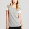 Sachin & Babi Sweater Embellished Pinnacle Short Sleeve in Beige (nude) - Lyst