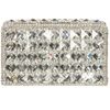 Topshop Diamante Silver Box Clutch in Silver - Lyst