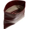 Barneys New York Large Foldover Clutch in Red (bordeaux) - Lyst