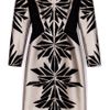 Bibhu Mohapatra Embroidered Tulle Long Sleeve Dress in Black (black/silver) - Lyst