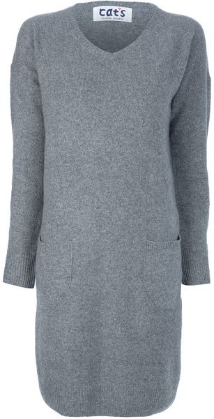 Cats By Tsumori Chisato Long Cashmere Sweater - Lyst