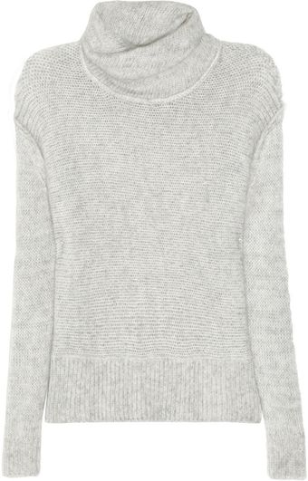 Duffy Knitted Turtleneck Sweater - Lyst