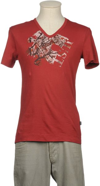 Just Cavalli Short Sleeve Tshirt - Lyst