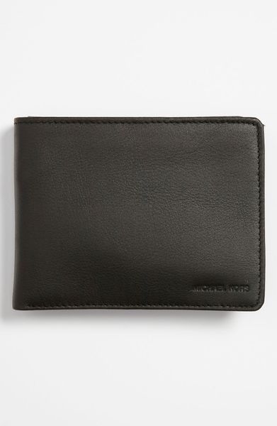 Michael By Michael Kors Michael Kors Bifold Wallet in Black for Men