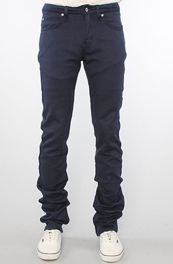 Naked & Famous The Skinny Guy Jeans in Indigo Sashiko Wash - Lyst