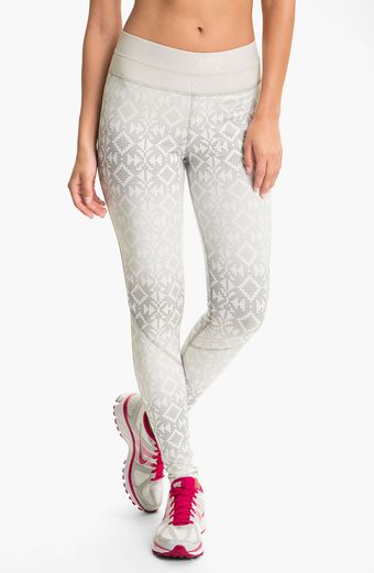 Nike Pro Hyperwarm Print Tights - Lyst