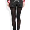 Theyskens' Theory Paluccia Norinto Leather Shorts in Black - Lyst
