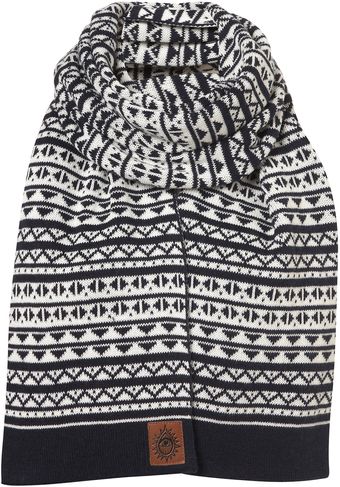 Topshop Tribal Scarf By Illustrated People - Lyst