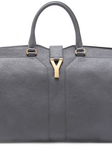 Yves Saint Laurent Large Cabas Chyc Eastwest Leather Bag - Lyst