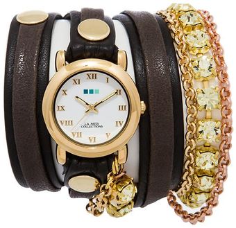 La Mer Collections St Tropez Chain Wrap Watch - Lyst