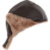 Barneys New York Motorcycle Cap in Brown - Lyst