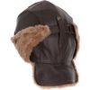 Barneys New York Motorcycle Cap in Brown - Lyst