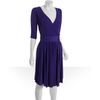 Bcbgmaxazria Persian Blue Jersey Cruz Pleated Dress in Purple (persian blue (purple)) - Lyst