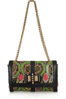 Christian Louboutin Python Shoulder Bag - Lyst