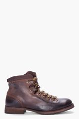 Diesel Chocolate Hightop Still Trek Boots