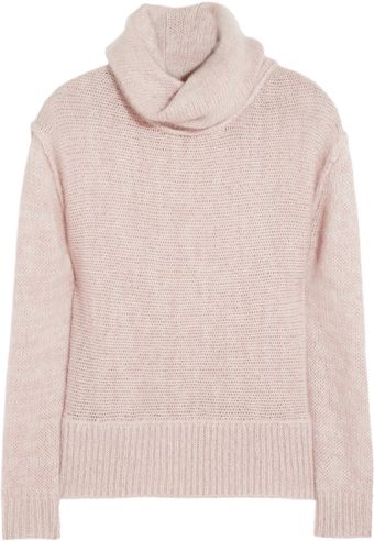 Duffy Knitted Turtleneck Sweater - Lyst