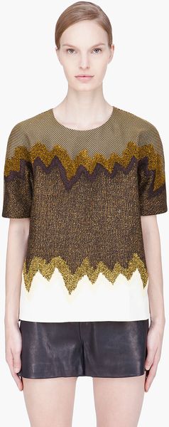 Kenzo Combo Textured Tshirt - Lyst
