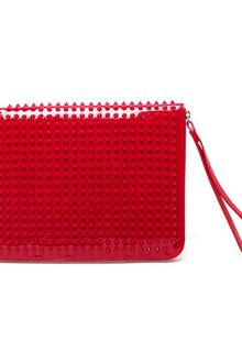 Christian Louboutin Cris Spiked Patent Leather Ipad Case - Lyst