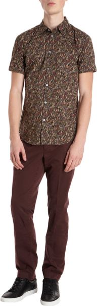 Marc By Marc Jacobs Kyle Camo Shirt - Lyst