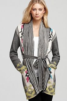 Cynthia Vincent Twelfth Street By Jacquard Cabin Sweater - Lyst