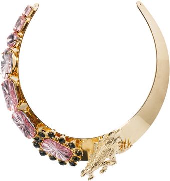 Asos Dinosaur Collar Necklace - Lyst