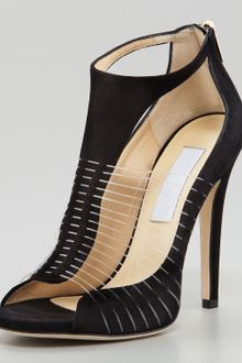 Jimmy Choo Taste Suede Wire Tstrap Sandal   - Lyst