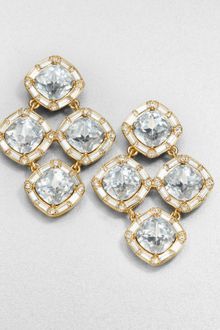 Kate Spade Sparkle Chandelier Earrings - Lyst