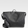 Robert Graham Roth Leather Messenger Bag in Black for Men - Lyst