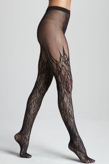 Wolford Fire Net Tights - Lyst