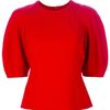Alexander Mcqueen Structured Top in Red - Lyst