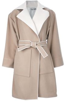 Balenciaga Belted Coat - Lyst