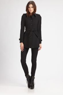 Burberry Peplum Jacket - Lyst