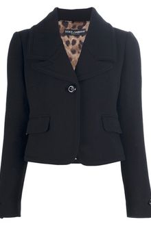 Dolce & Gabbana Cropped Blazer - Lyst