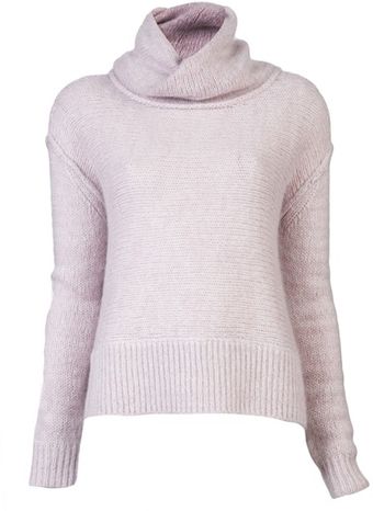 Duffy Cowl Neck Sweater - Lyst