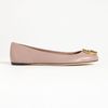 Gucci Logo Ballet Flat in Pink - Lyst