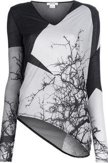 Helmut Lang Tree Printed Top - Lyst