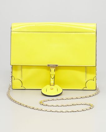 Jason Wu Jourdan Chain Crossbody Bag Yellow - Lyst