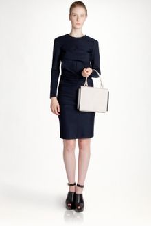 Jil Sander Jersey Dress - Lyst