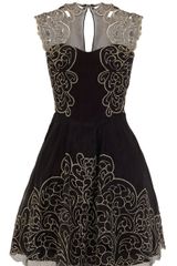 Karen Millen Baroque Cutwork Lace Dress