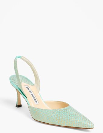 Manolo Blahnik Carolyne Pump - Lyst