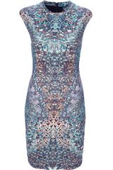 McQ by Alexander McQueen Kaleidoscope Print Dress