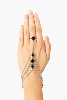 Nasty Gal Diamond Handpiece - Lyst