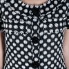 Oscar De La Renta Bouclé Silk Dress in White (black) - Lyst