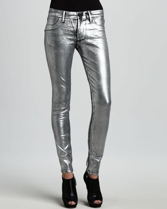 Sinclair Coe Metallic Silver Dreams Leggings - Lyst