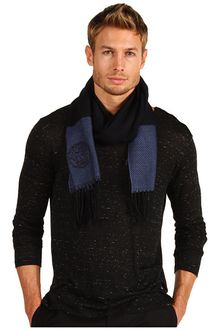 Versace Chevron Circular Medusa Scarf - Lyst