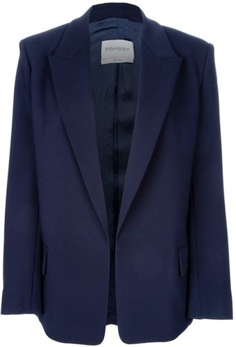 Yves Saint Laurent Open Blazer Jacket - Lyst