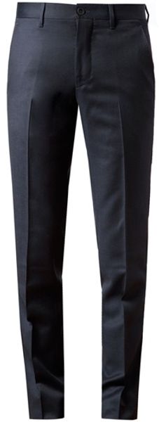 Browns Tailored Wool Trousers - Lyst