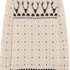 Chinti And Parker Reindeer Intarsia Cashmere Sweater in Beige (oatmeal) - Lyst
